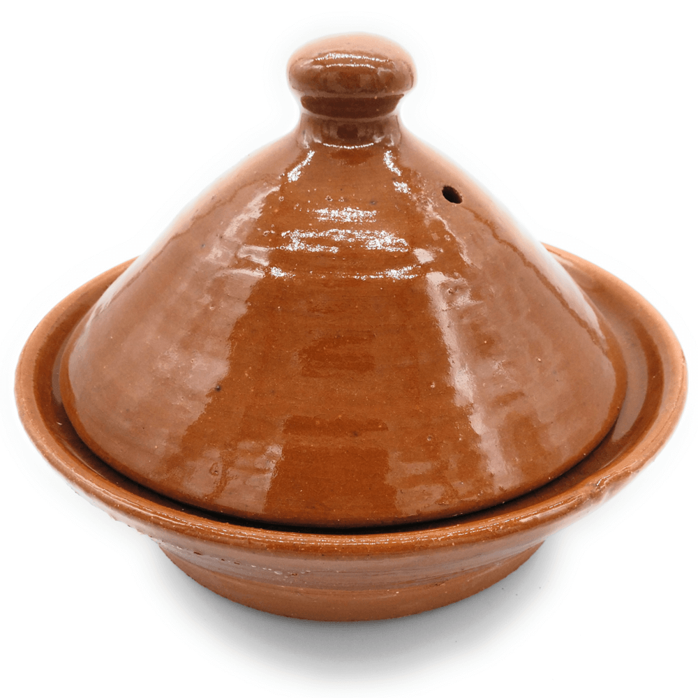 Tajine de Barro Refractario color miel - Plato de 17, 20 ó 32 cm de diámetro