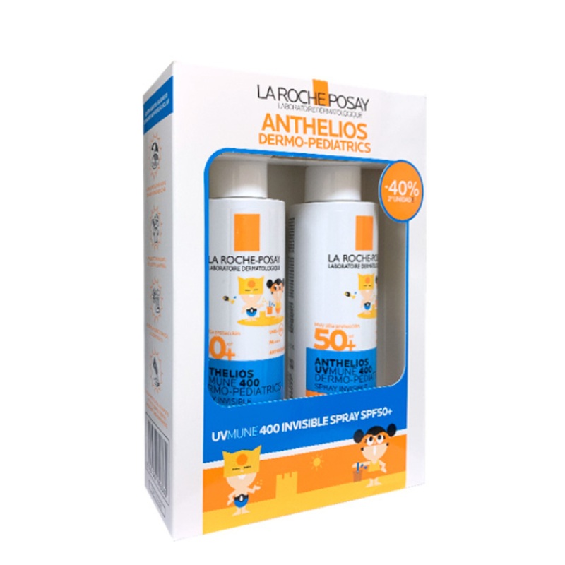 Duplo Anthelios SPF50+ Dermo-Pediatrics Spray invisible 2 x 200ml