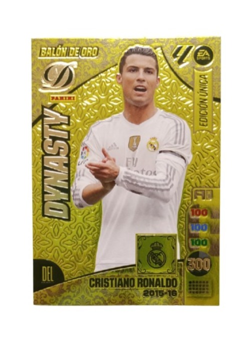 Dream Box Balón de Oro Dinasty Cristiano Ronaldo 2015-16 Adrenalyn XL 2024 2025 Panini