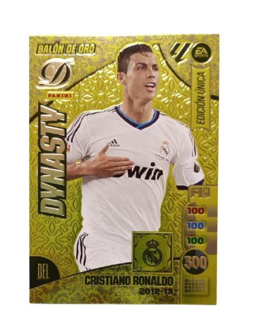 Dream Box Balón de Oro Dinasty Cristiano Ronaldo 2012-13 Adrenalyn XL 2024 2025 Panini