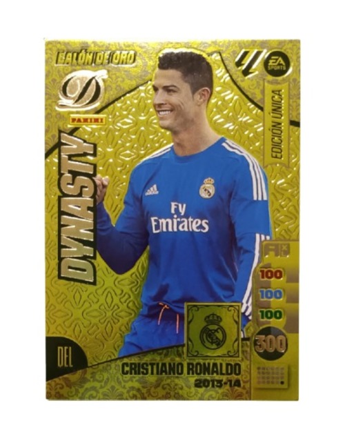Dream Box Balón de Oro Dinasty Cristiano Ronaldo 2013-14 Adrenalyn XL 2024 2025 Panini