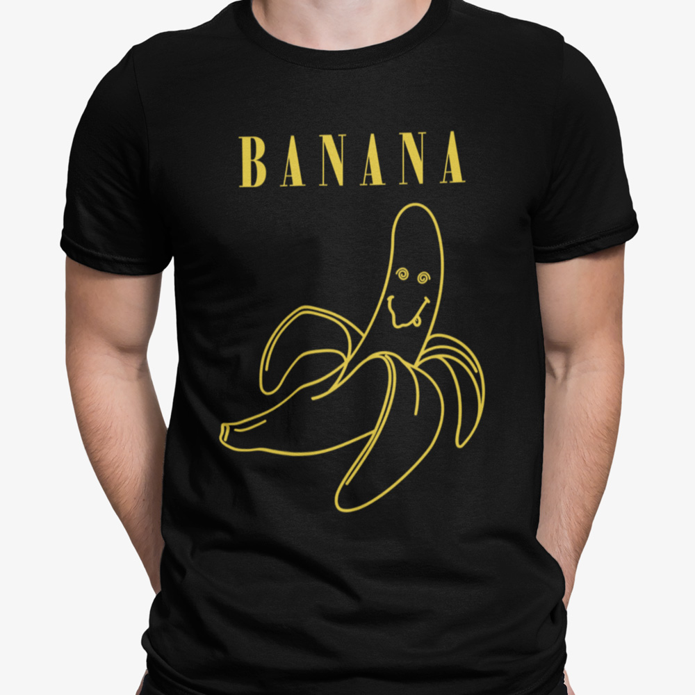 Camiseta divertida parodia Banana.100% algodón