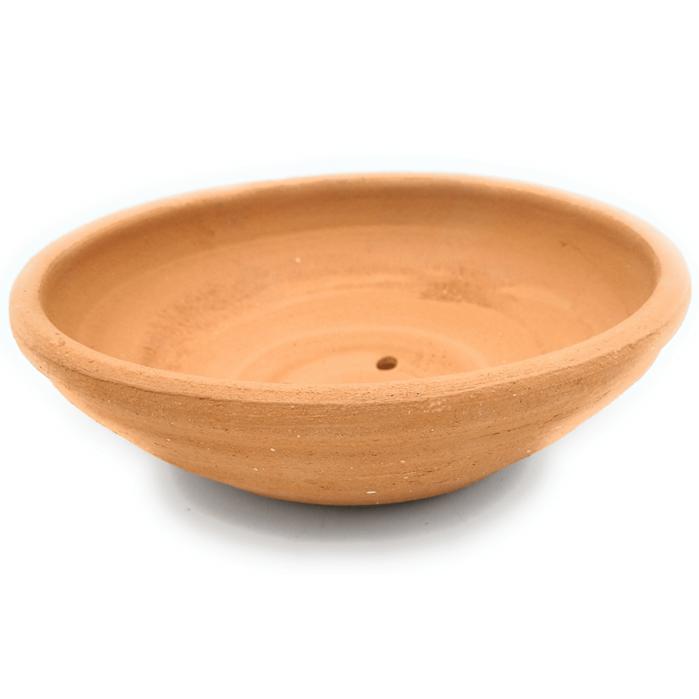 Nido de barro natural hecho a mano - 20 cm x 6 cm