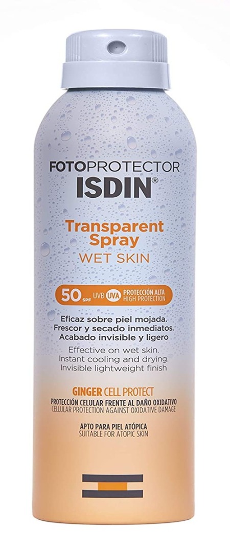 Fotoprotector Transparent Spray Wet Skin SPF50 250 ml