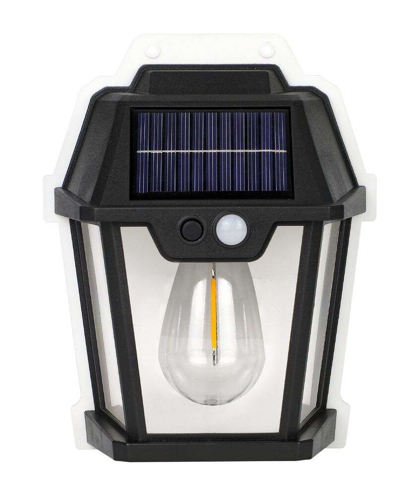 Aplique solar led alta luminosidad sensor de movimiento