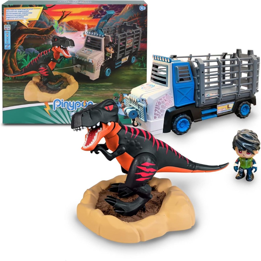 Pinypon action T-Rex Rescue de famosa