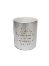 miniatura Taza plateada “ Un día cojo la puerta y me voy” - Especial día de la madre