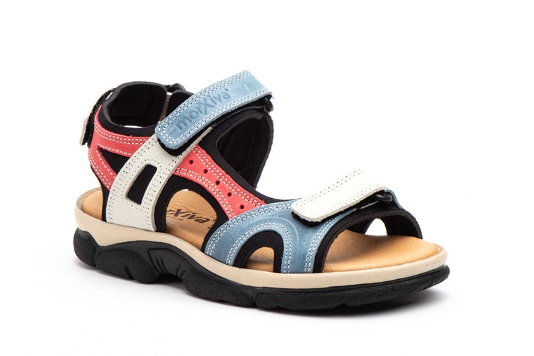 Sandalias Mujer Piel Velcro Tallas 35 a la 41
