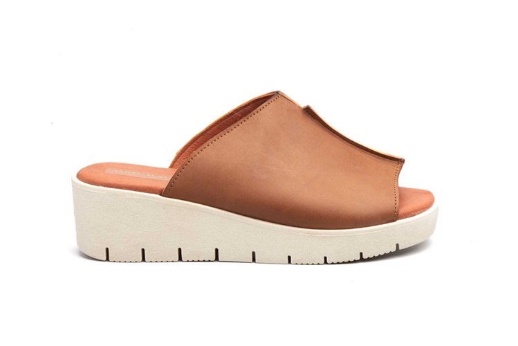 Zuecos Sandalias Mujer Piel Cuña Tallas 36 a la 41