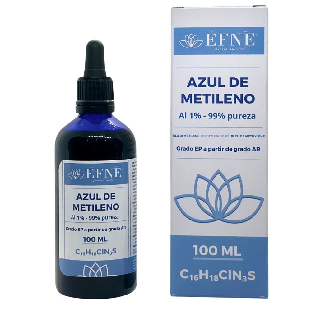Efne Azul de Metileno al 1% con Pipeta 100 ml - Solución de Methylene Blue