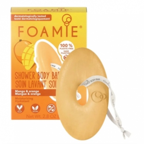 Jabón Sólido para Cuerpo de Mango y Naranja 80g