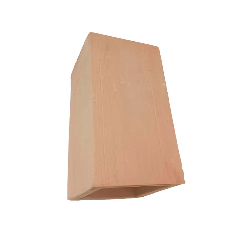 Aplique de pared para colgar de barro natural exterior e interior
