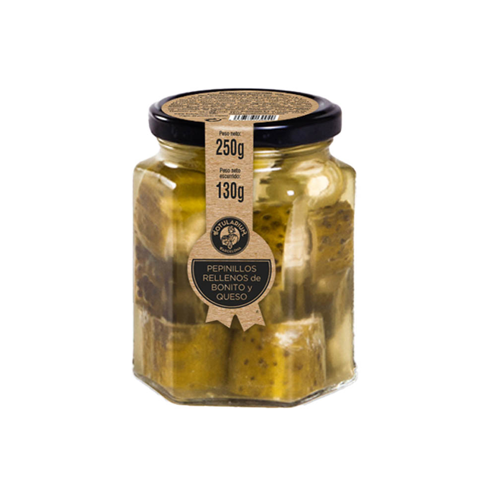 epinillos rellenos de bonito y queso Botularium (pack de 2)