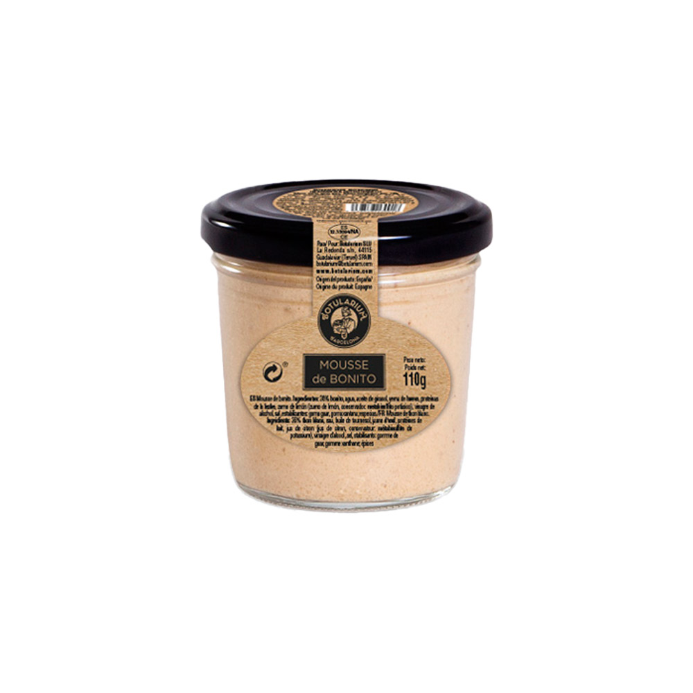 Mousse de bonito Botularium. Pack de 3 tarros de 110 g