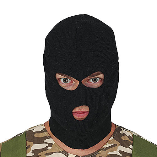 Capucha Pasamontaña Negro