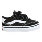 miniatura Imagen ZAPATILLAS VANS BROOKLYN LS V SUEDE CANVAS NEGRO BLANCAS VN000D7XBA21 NIÑO NIÑA