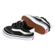 miniatura Imagen ZAPATILLAS VANS BROOKLYN LS V SUEDE CANVAS NEGRO BLANCAS VN000D7XBA21 NIÑO NIÑA