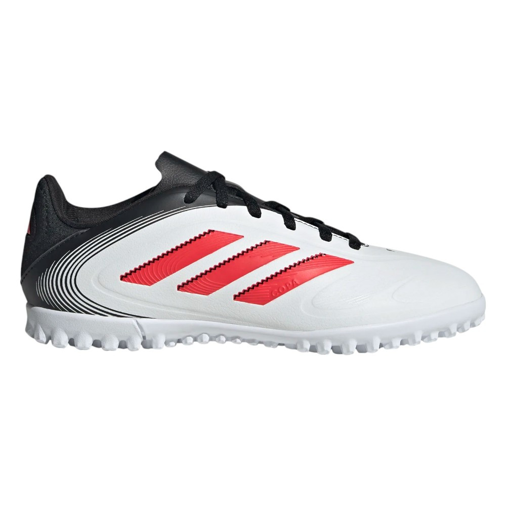 Imagen ZAPATILLAS ADIDAS COPA PURE III CLUB TF BLANCAS ROJO NEGRO IE1185 NIÑO JUNIOR FUTBOL TURF
