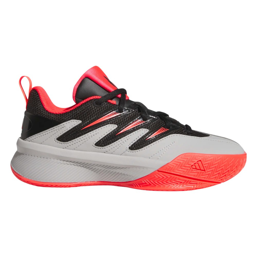 Imagen ZAPATILLAS ADIDAS DAME CERTIFIED 3 NEGRO GRIS JP7656 BALONCESTO NIÑO BASKET