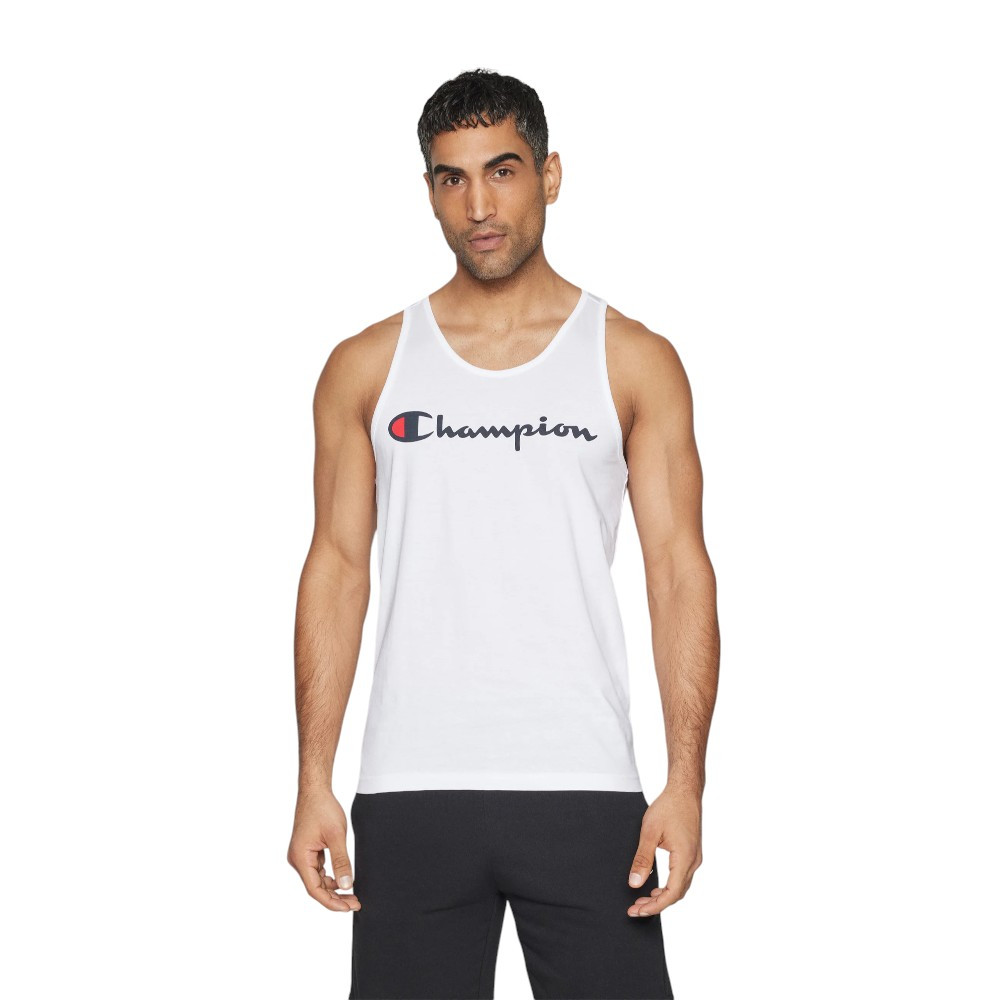 Imagen CAMISETA CHAMPION TIRANTES LEGACY TANK BLANCAS 220780-WW001 HOMBRE 