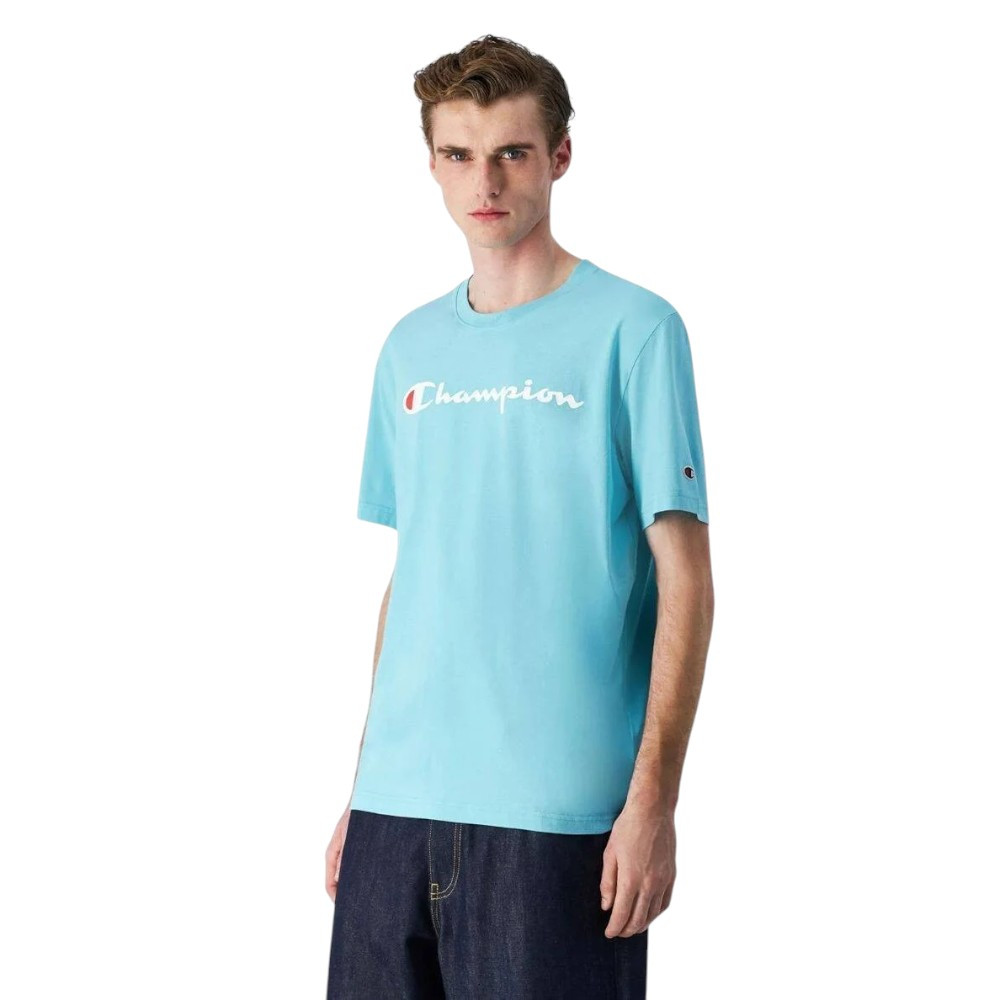 Imagen CAMISETA CHAMPION LEGACY CELESTE 220256-BS184 HOMBRE