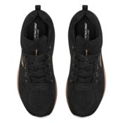 miniatura Imagen ZAPATILLAS SKECHERS GET CONNECTED NEGRO DORADO BLANCAS 12615-BKGD CASUAL MUJER