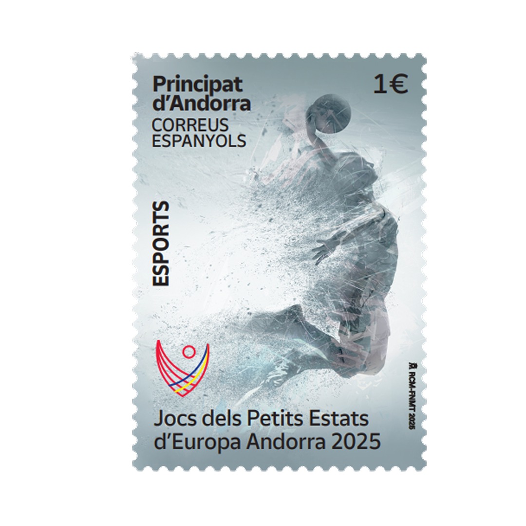 Detalle sello Sello Jocs dels Petits Estats d´Europa | Andorra 2025.