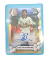 miniatura Fernando Morientes Autógrafo Original Real Madrid Fan Set 2024 2025 Topps 2