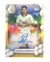 miniatura Fernando Morientes Autógrafo Original Real Madrid Fan Set 2024 2025 Topps 1
