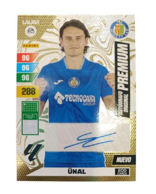 Ünal Autógrafo Original (solo 200 copias) Adrenalyn XL 2023 2024