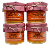 miniatura Paté Vegetal de Pimiento rojo asado - Pack 4 unidades 2