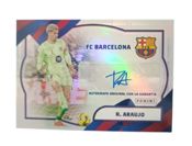 miniatura Ronald Araujo  Autógrafo Original Barcelona Panini Club - Solo 100 copias