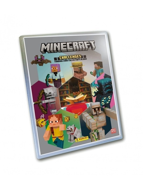 Archivador vacío Minecraft Challenges Trading Cards Panini 2024 2025