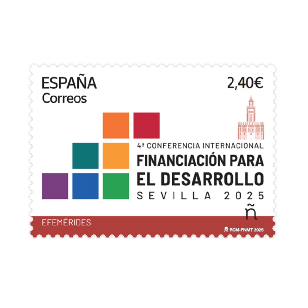 Sello 4ta. Conferencia Internacional sobre Financiación para el Desarrollo