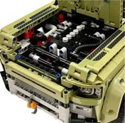 miniatura Set bloques de Construcción Land Rover Defender 4x4 2573 Pc 4