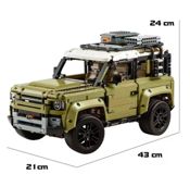 miniatura Set bloques de Construcción Land Rover Defender 4x4 2573 Pc 5