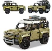 miniatura Set bloques de Construcción Land Rover Defender 4x4 2573 Pc 6
