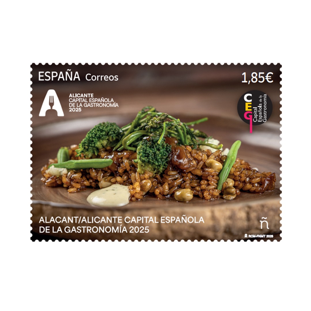 Sello Alicante capital gastronómica 2025
