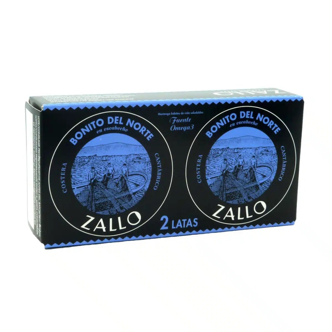 Bonito del Norte en Escabeche - Zallo Bipack 2×65 g