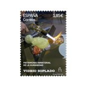 miniatura Detalle sello vidrio soplado