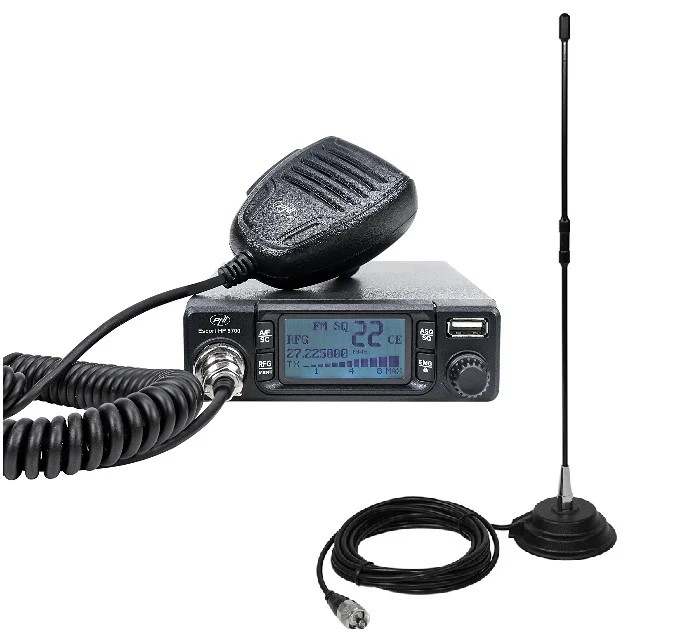 Emisora PNI Escort HP 9700 USB + antena magnética