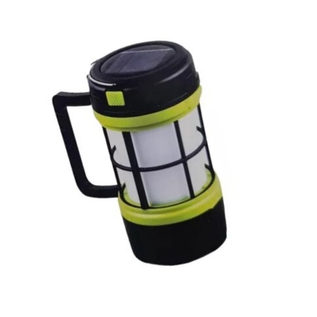 Linterna Solar Camping - Doble uso de linterna y power bank