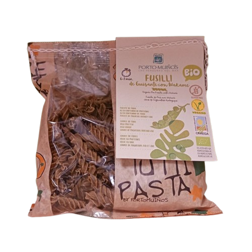 Fusilli de Guisante con Wakame - 200 g