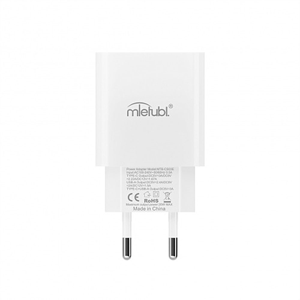 Cargador mletubl 20W + 3.0