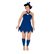 miniatura Disfraz de mujer prehistórica adulto