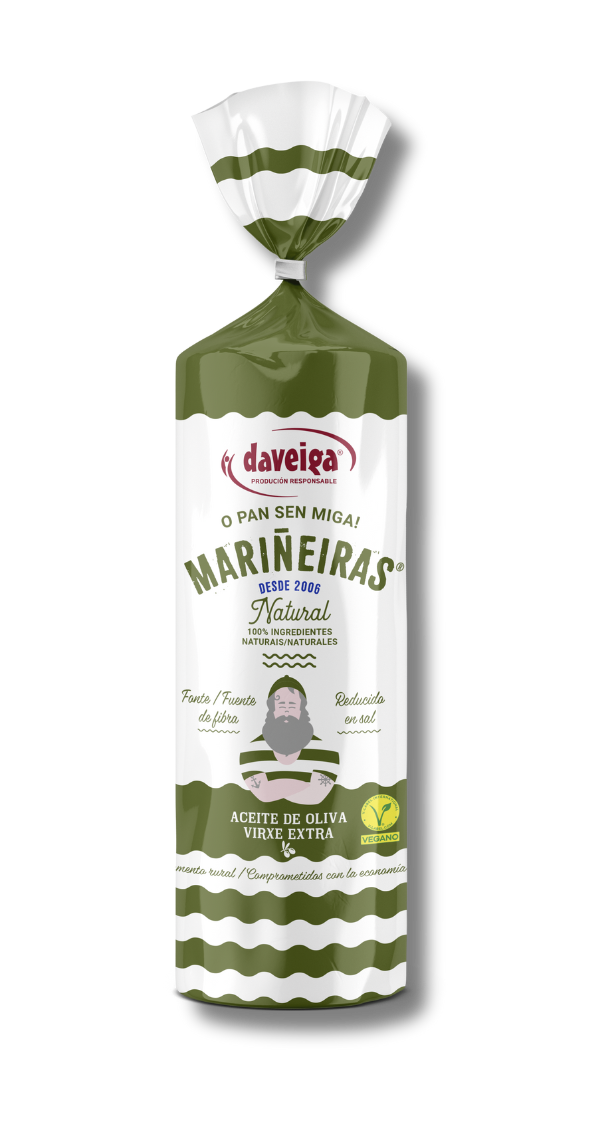 Tostas de pan naturales con aceite de oliva virgen extra - Pack 10 x 200g