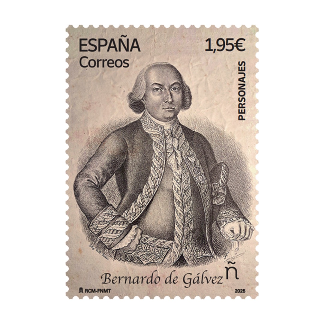 Sello Bernardo de Gálvez