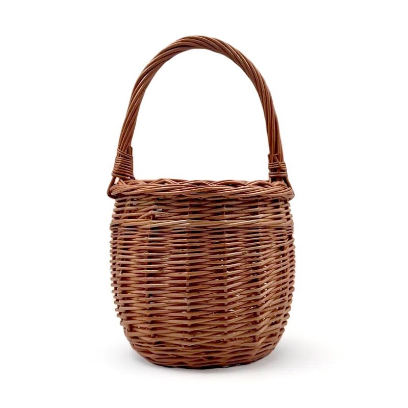 La Casa de las Setas Cesta huevera redonda