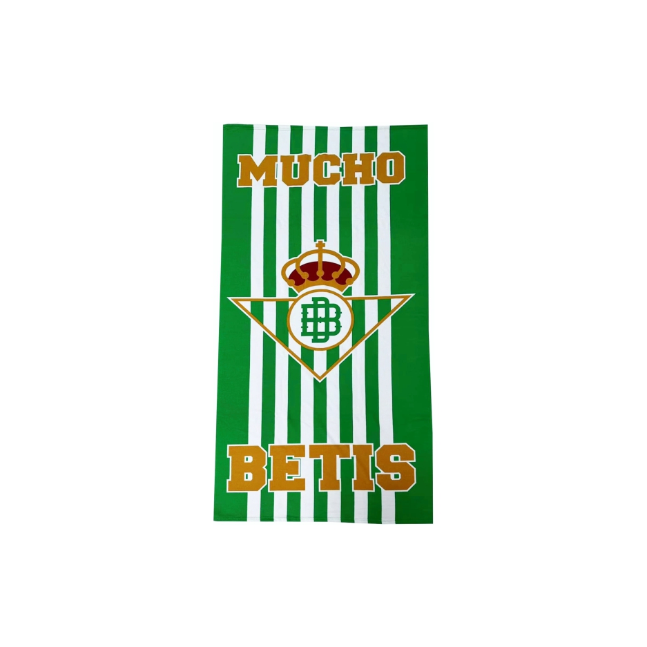 Toalla microfibra de baño Mucho Betis 90 x 180 cm 1