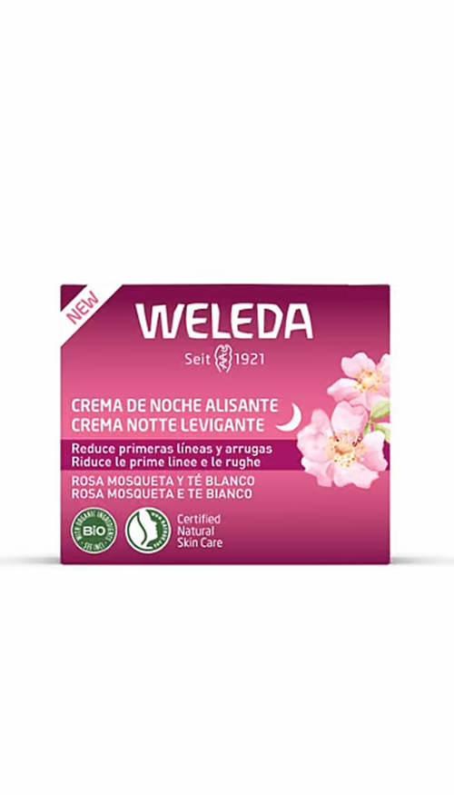 Weleda Crema de Noche de Rosa Mosqueta y Té Blanco